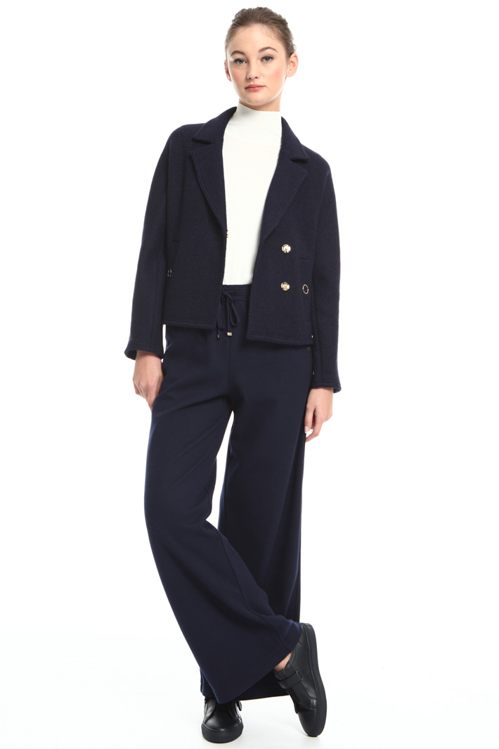 Bouclé jersey jacket Intrend Bouclé jersey jacket Intrend