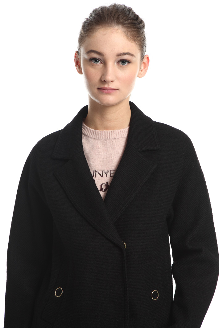 Bouclé jersey jacket Intrend Bouclé jersey jacket Intrend