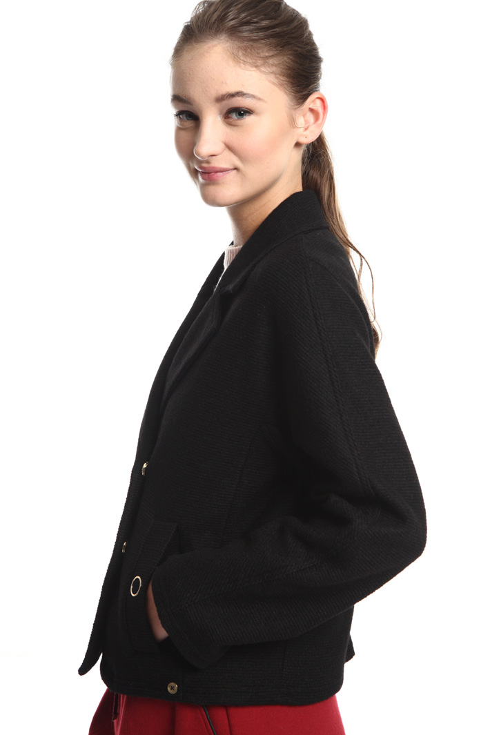Bouclé jersey jacket Intrend Bouclé jersey jacket Intrend