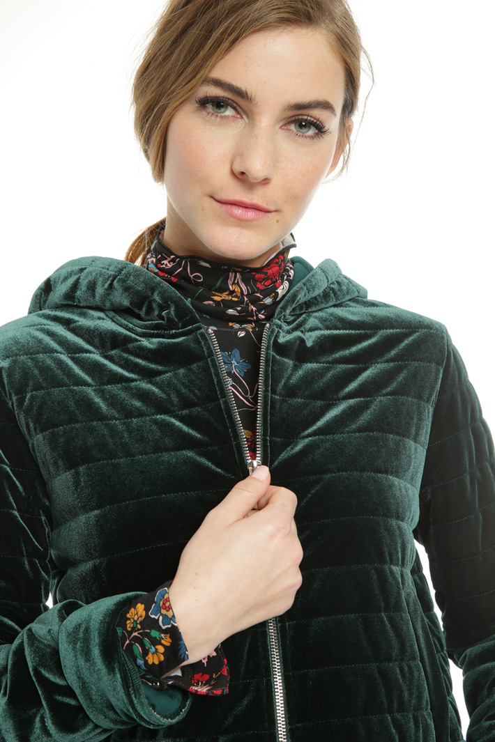 Bomber in jersey ciniglia Intrend Bomber in jersey ciniglia Intrend