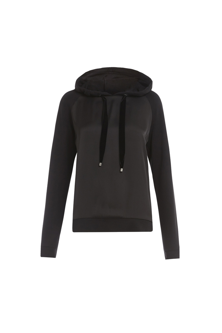 Jersey and satin sweatshirt Intrend Jersey and satin sweatshirt Intrend