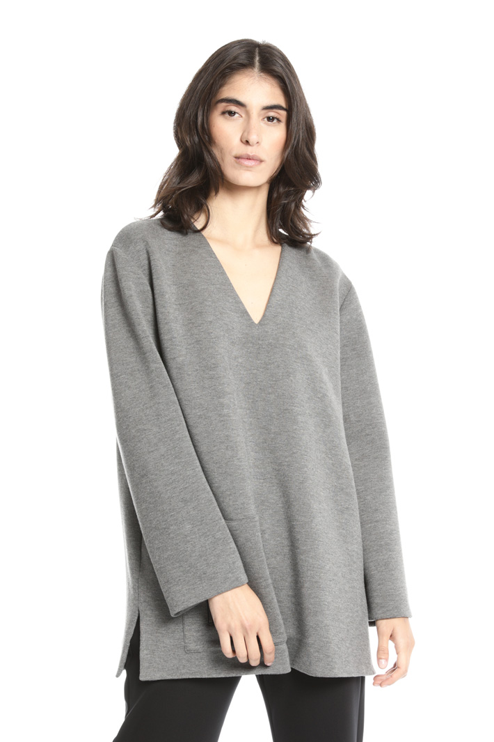 Double jersey sweatshirt Intrend Double jersey sweatshirt Intrend