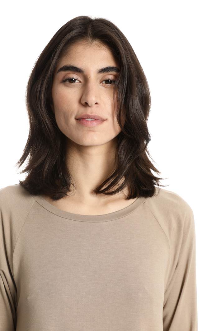 Flared jersey T-shirt Intrend Flared jersey T-shirt Intrend