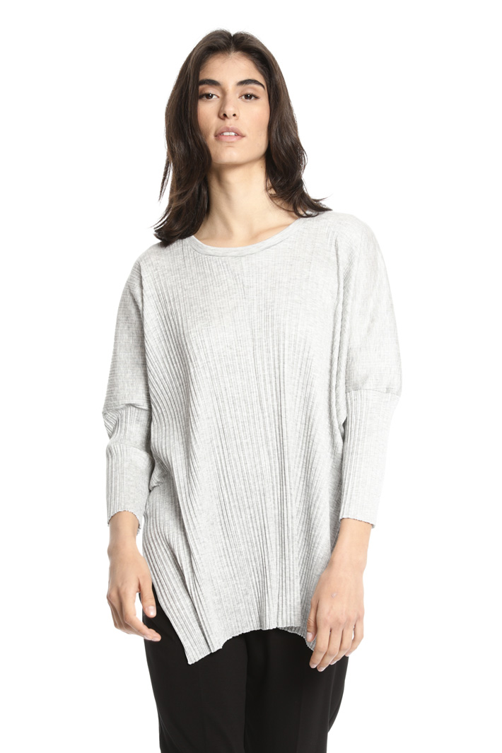 Pleated viscose T-shirt Intrend Pleated viscose T-shirt Intrend
