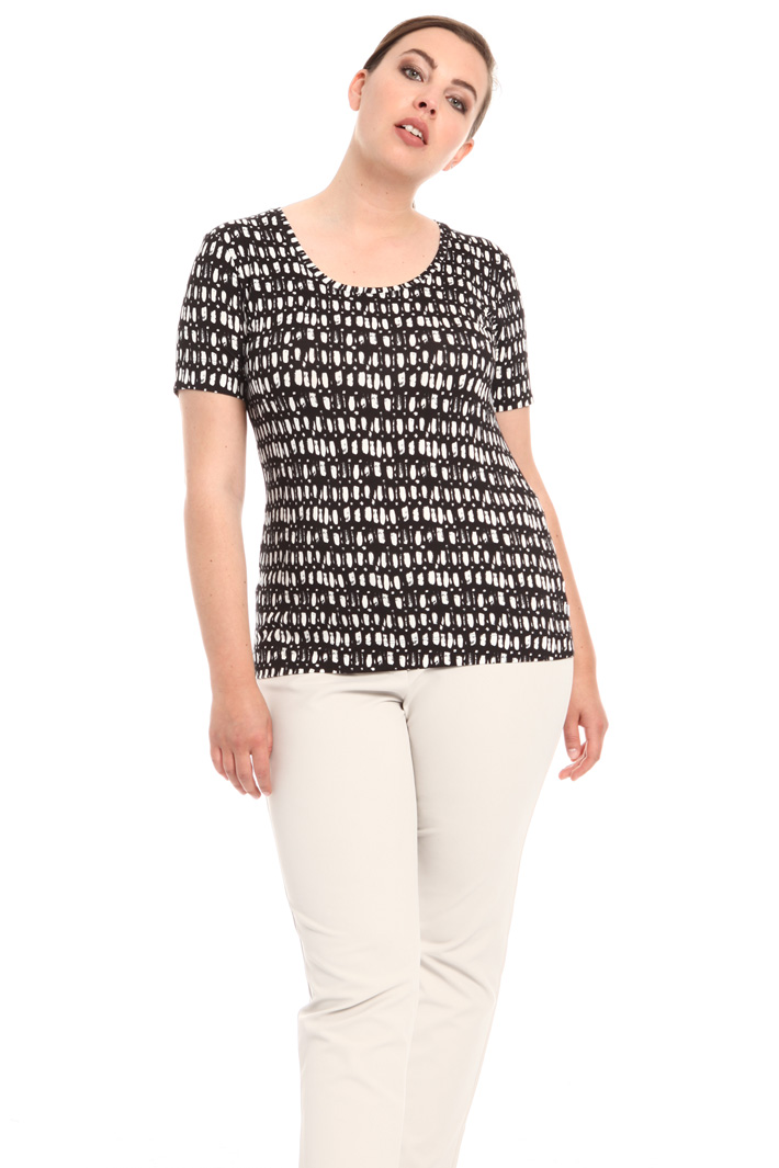 Printed jersey T-shirt Intrend Printed jersey T-shirt Intrend