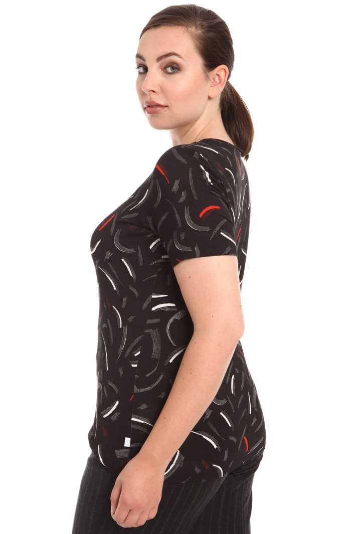 Printed jersey T-shirt Intrend Printed jersey T-shirt Intrend