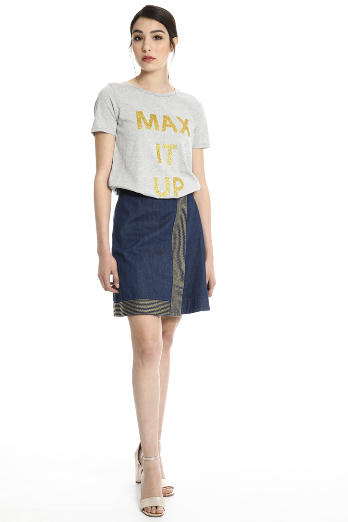 Cotton jersey T-shirt Intrend Cotton jersey T-shirt Intrend