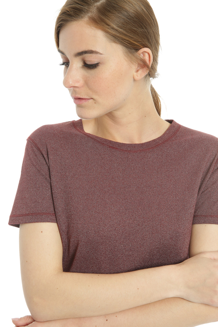 Lurex effect jersey T-shirt Intrend Lurex effect jersey T-shirt Intrend