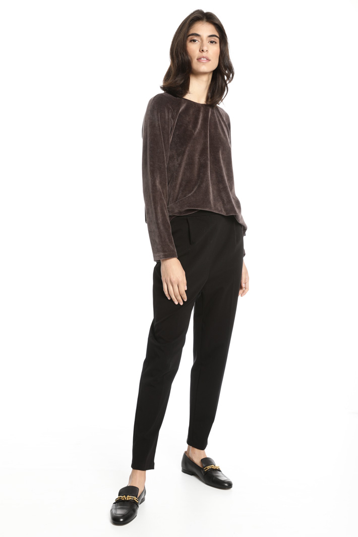 Oversized chenille T-shirt Intrend Oversized chenille T-shirt Intrend