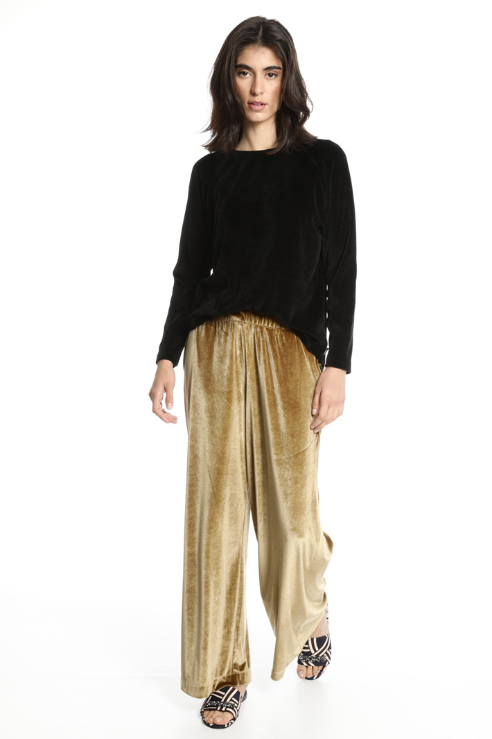 Oversized chenille T-shirt Intrend Oversized chenille T-shirt Intrend