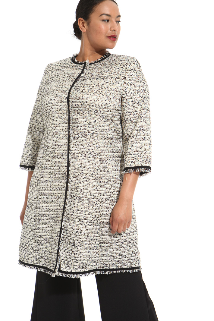 Spolverino in bouclé lurex Intrend Spolverino in bouclé lurex Intrend