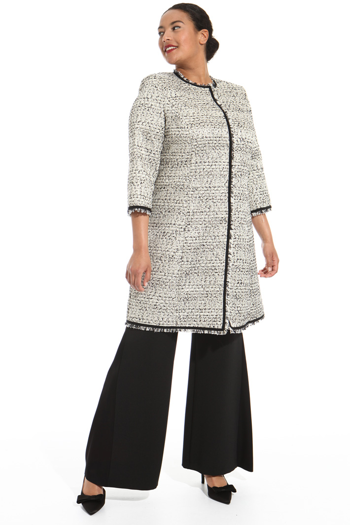 Spolverino in bouclé lurex Intrend Spolverino in bouclé lurex Intrend