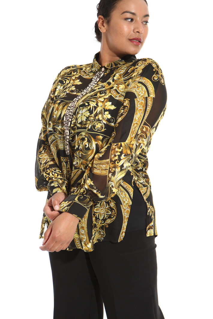 Printed silk shirt Intrend Printed silk shirt Intrend