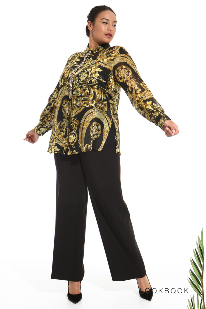 Printed silk shirt Intrend Printed silk shirt Intrend