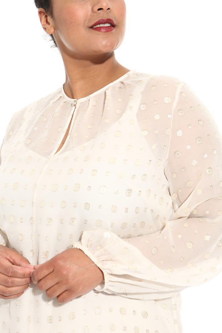 Lurex fil coupé tunic Intrend Lurex fil coupé tunic Intrend