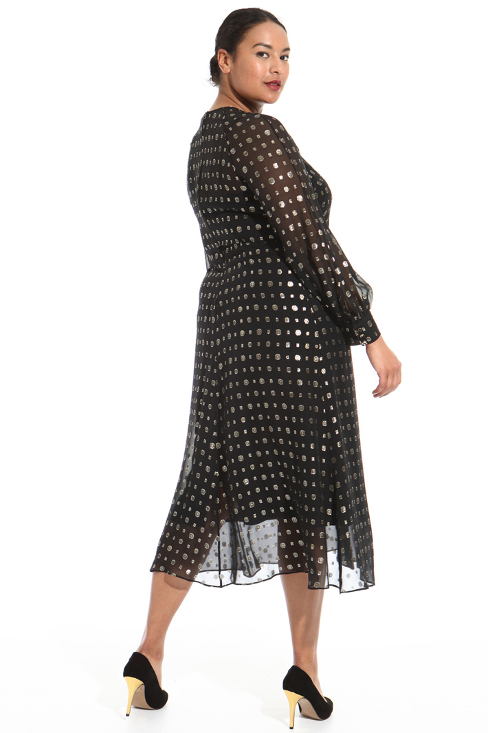Lurex fil coupe dress Intrend Lurex fil coupe dress Intrend
