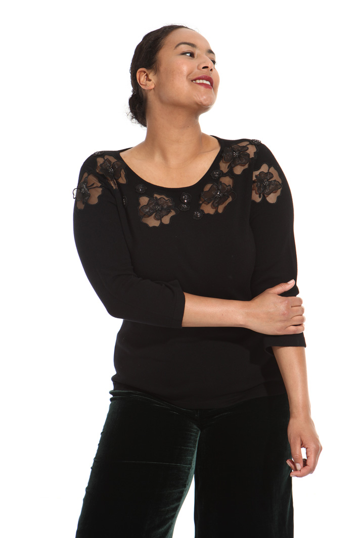 Stretch viscose sweater Intrend Stretch viscose sweater Intrend