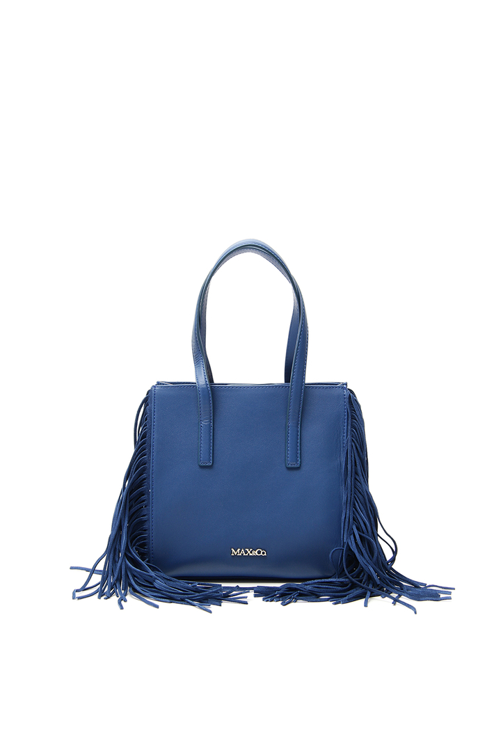 Smooth leather shopping bag Intrend Smooth leather shopping bag Intrend
