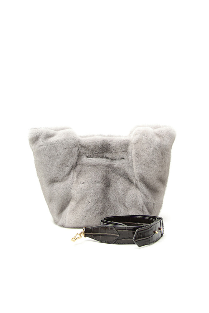 Mink fur shopper bag Intrend Mink fur shopper bag Intrend