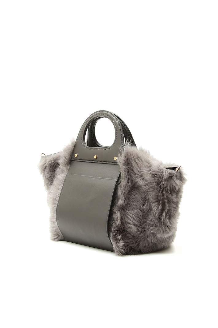 Fur shopper bag Intrend Fur shopper bag Intrend