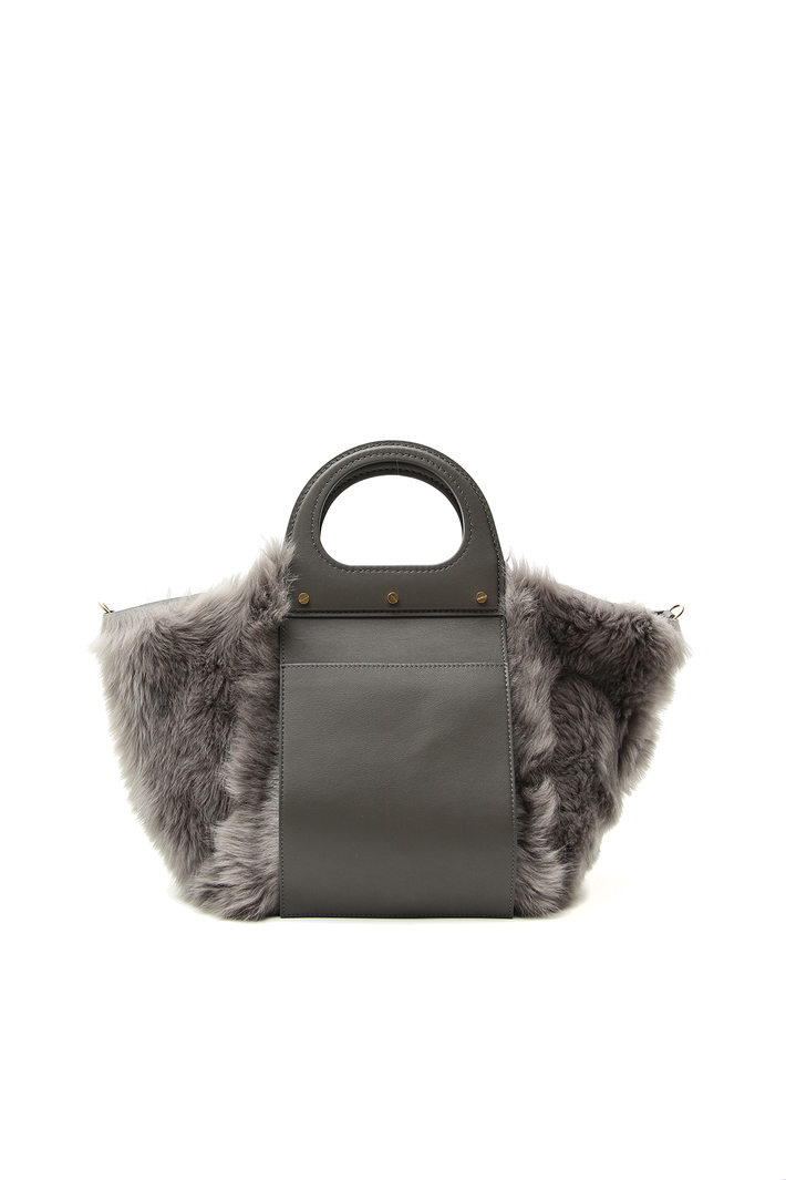 Fur shopper bag Intrend Fur shopper bag Intrend