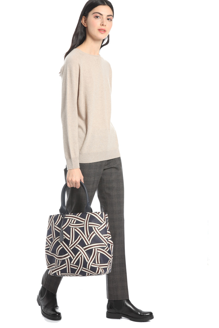 Printed fabric shopping bag Intrend Printed fabric shopping bag Intrend