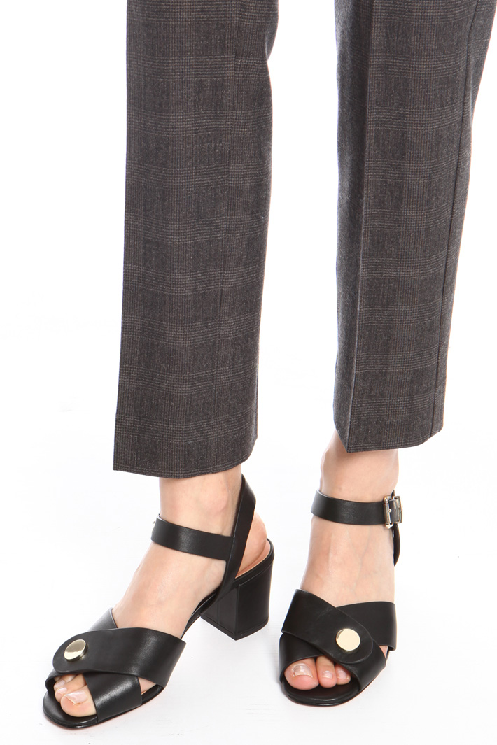 Leather sandals Intrend Leather sandals Intrend