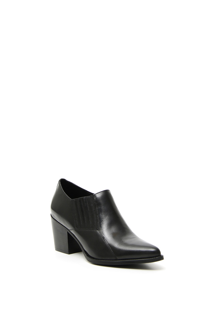 Block heel ankle boots Intrend Block heel ankle boots Intrend