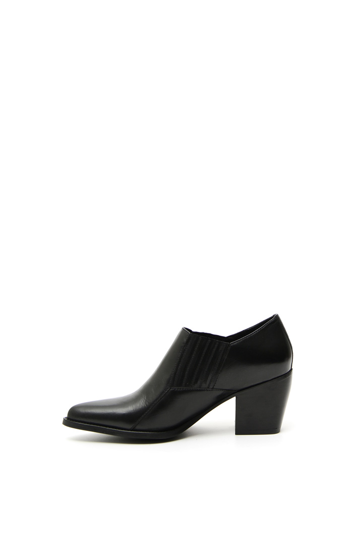 Block heel ankle boots Intrend Block heel ankle boots Intrend