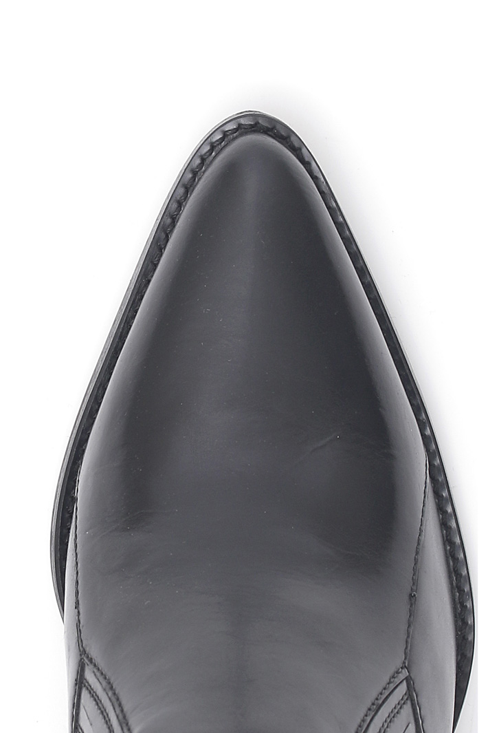 Block heel ankle boots Intrend Block heel ankle boots Intrend