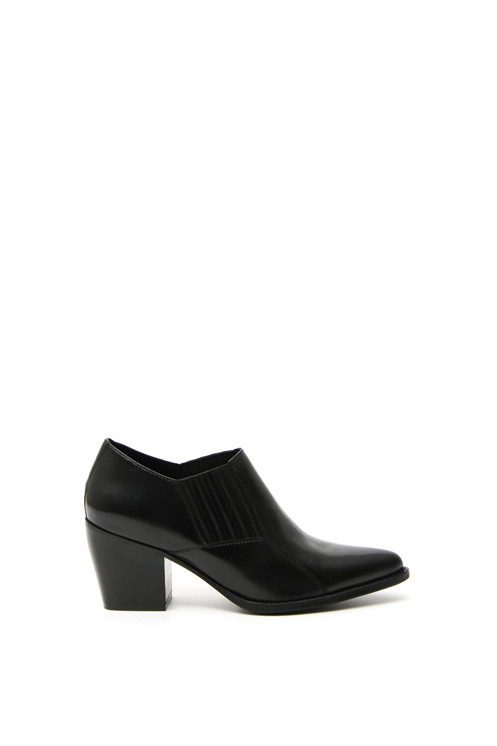Block heel ankle boots Intrend Block heel ankle boots Intrend