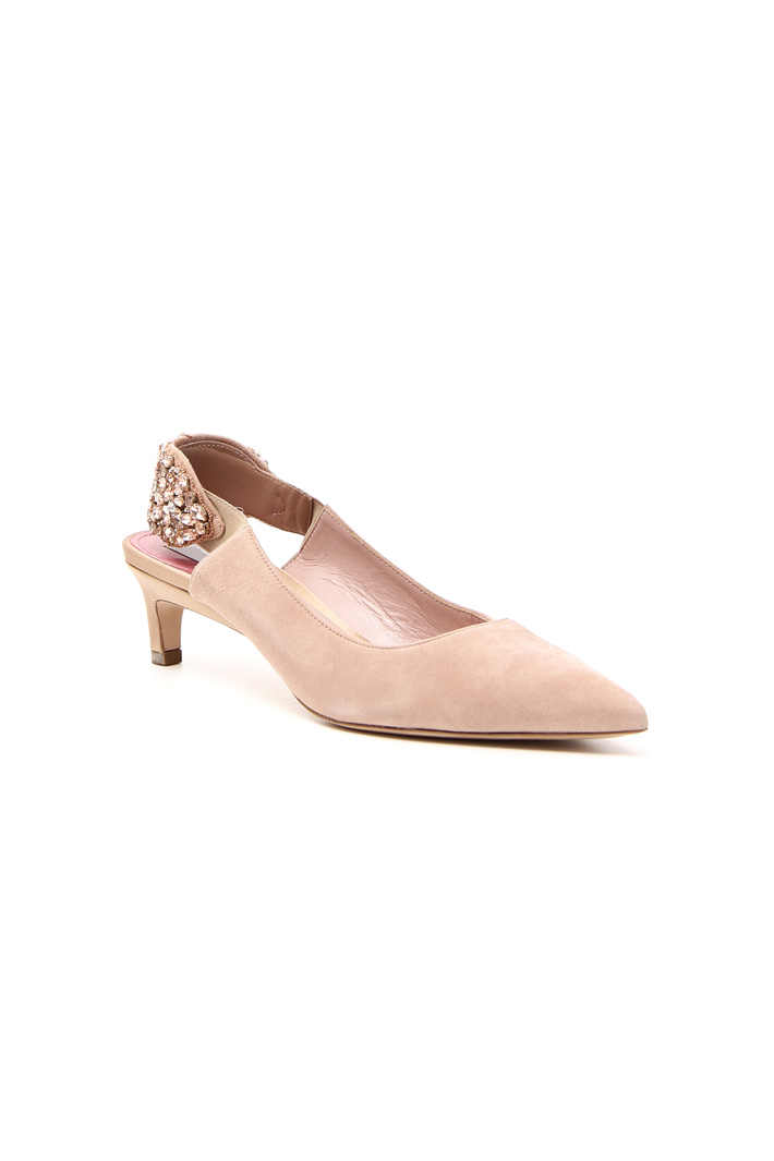 Suede slingback shoes Intrend Suede slingback shoes Intrend