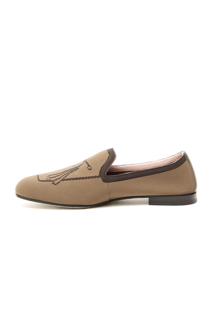 Knit jacquard moccasin Intrend Knit jacquard moccasin Intrend
