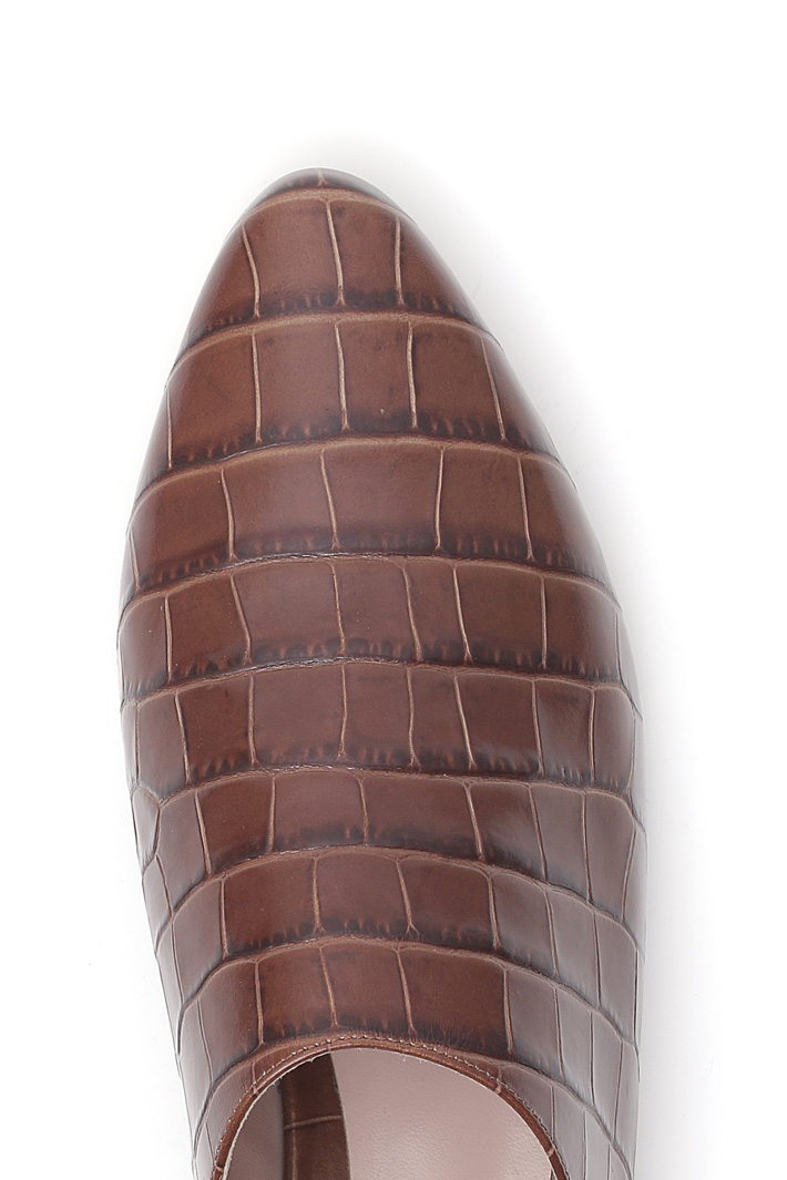 Leather sabot shoes Intrend Leather sabot shoes Intrend