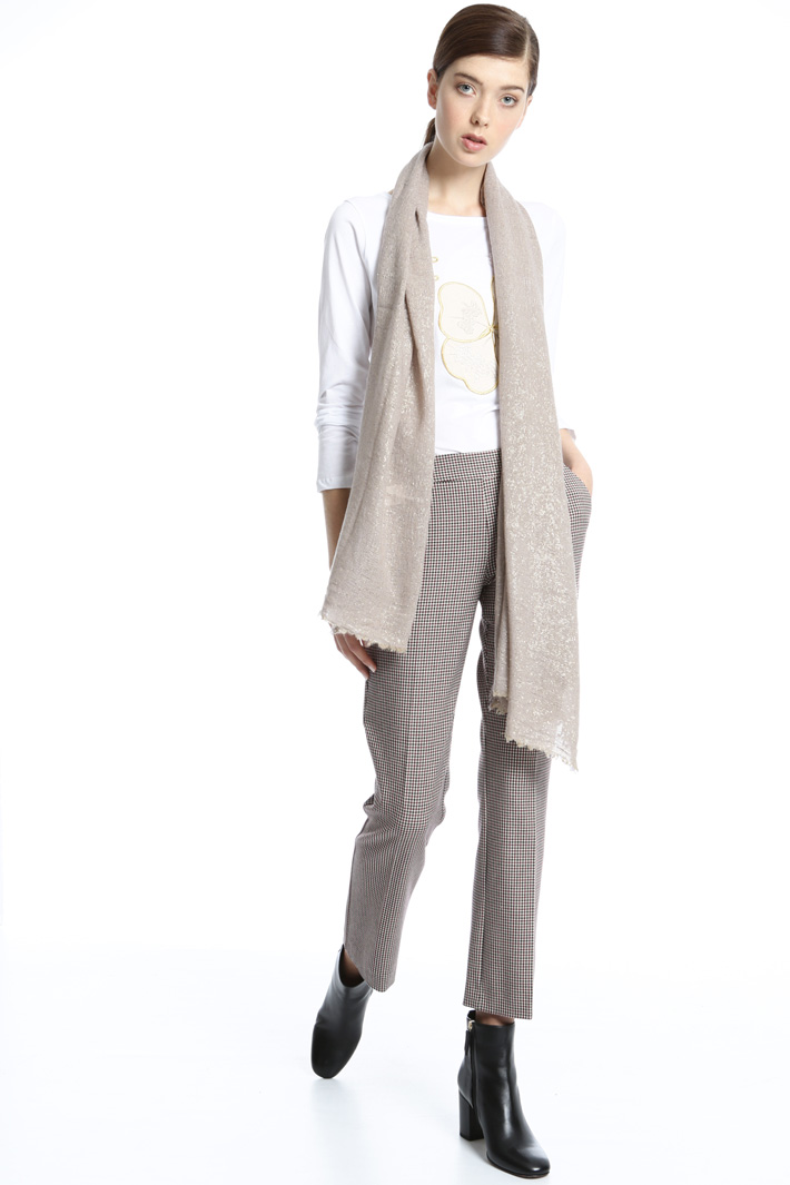 Wool and viscose scarf Intrend Wool and viscose scarf Intrend