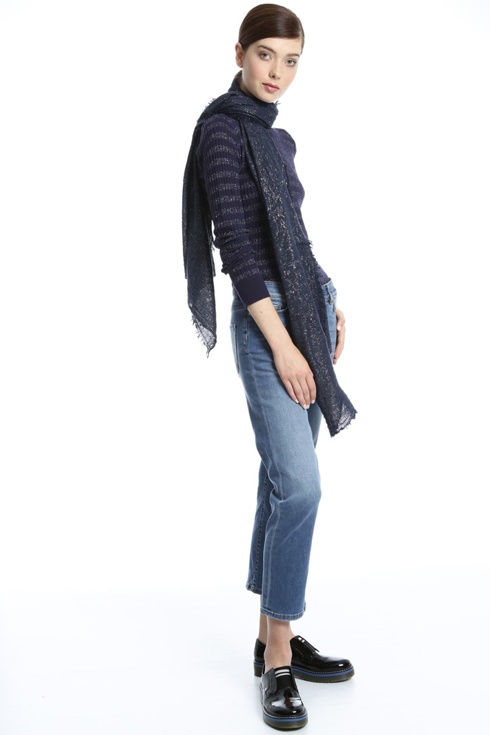 Wool and viscose scarf Intrend Wool and viscose scarf Intrend