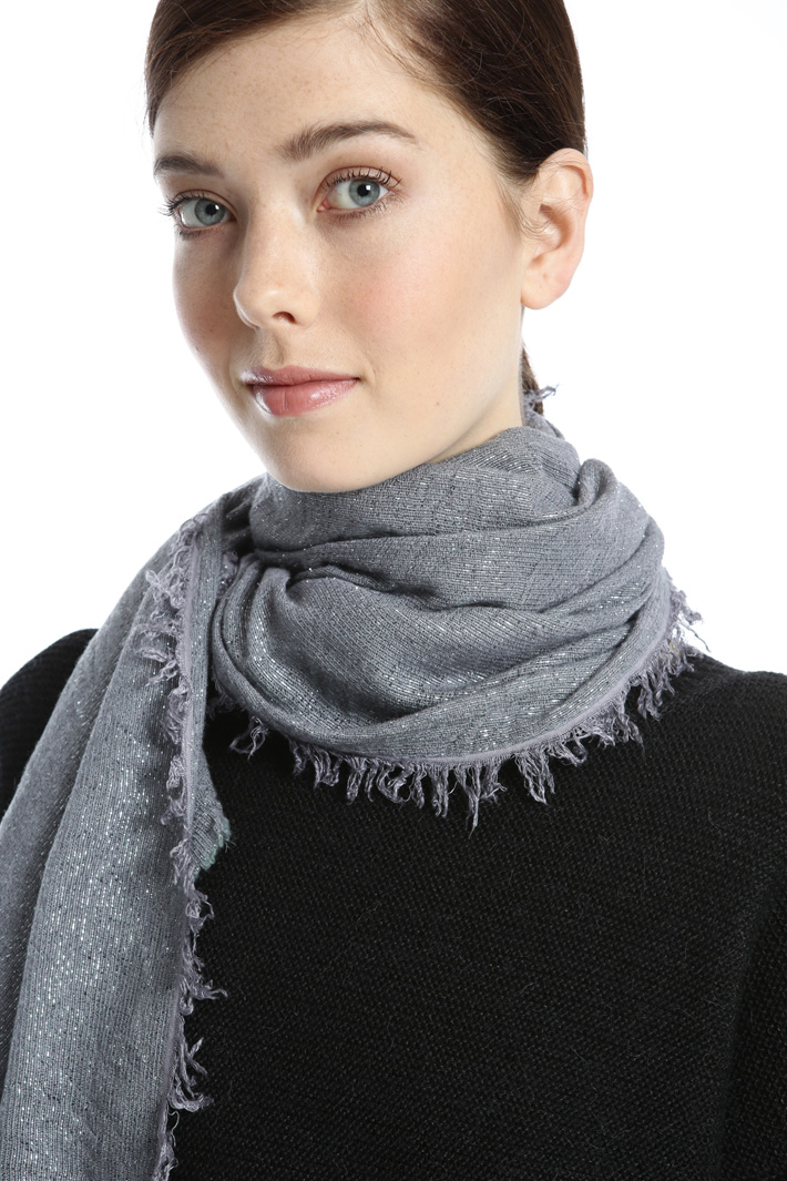 Wool and viscose scarf Intrend Wool and viscose scarf Intrend