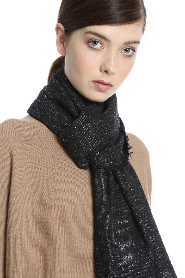 Wool and viscose scarf Intrend Wool and viscose scarf Intrend