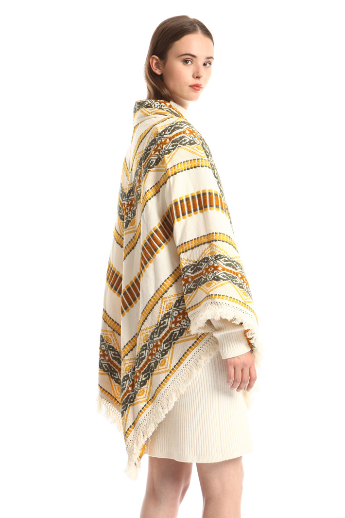 Jacquard poncho Intrend Jacquard poncho Intrend