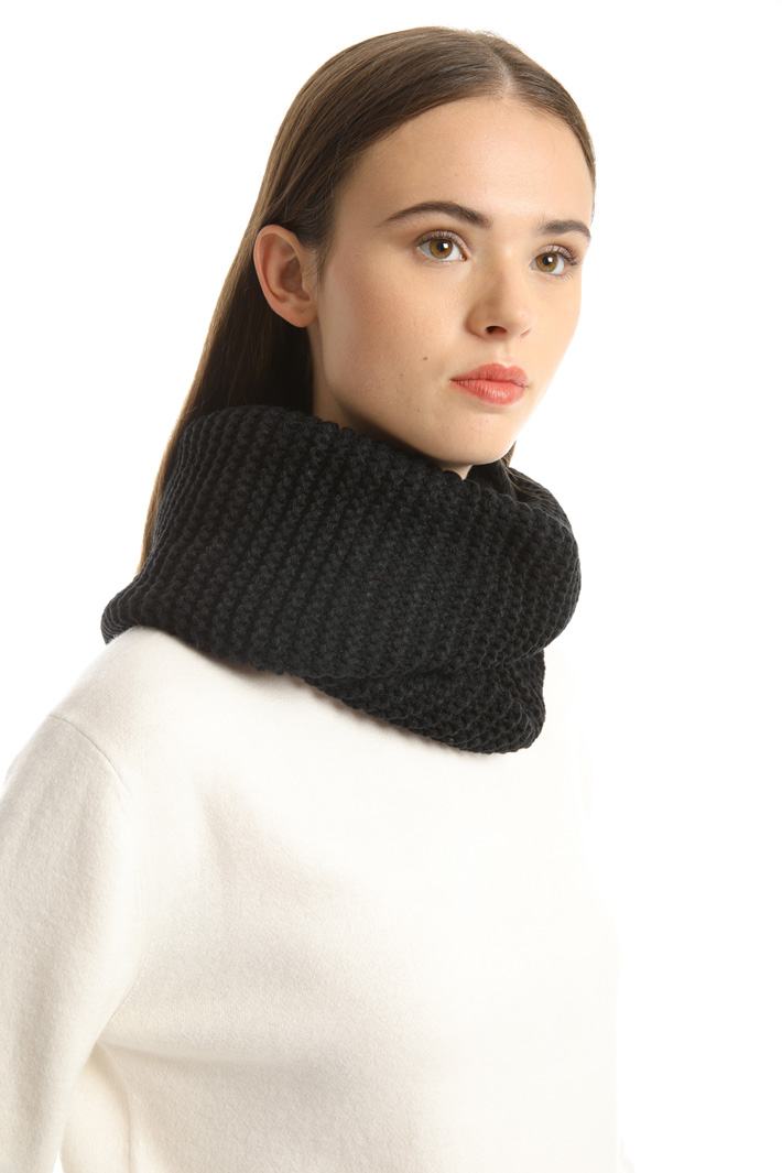 Knitted scarf collar Intrend Knitted scarf collar Intrend