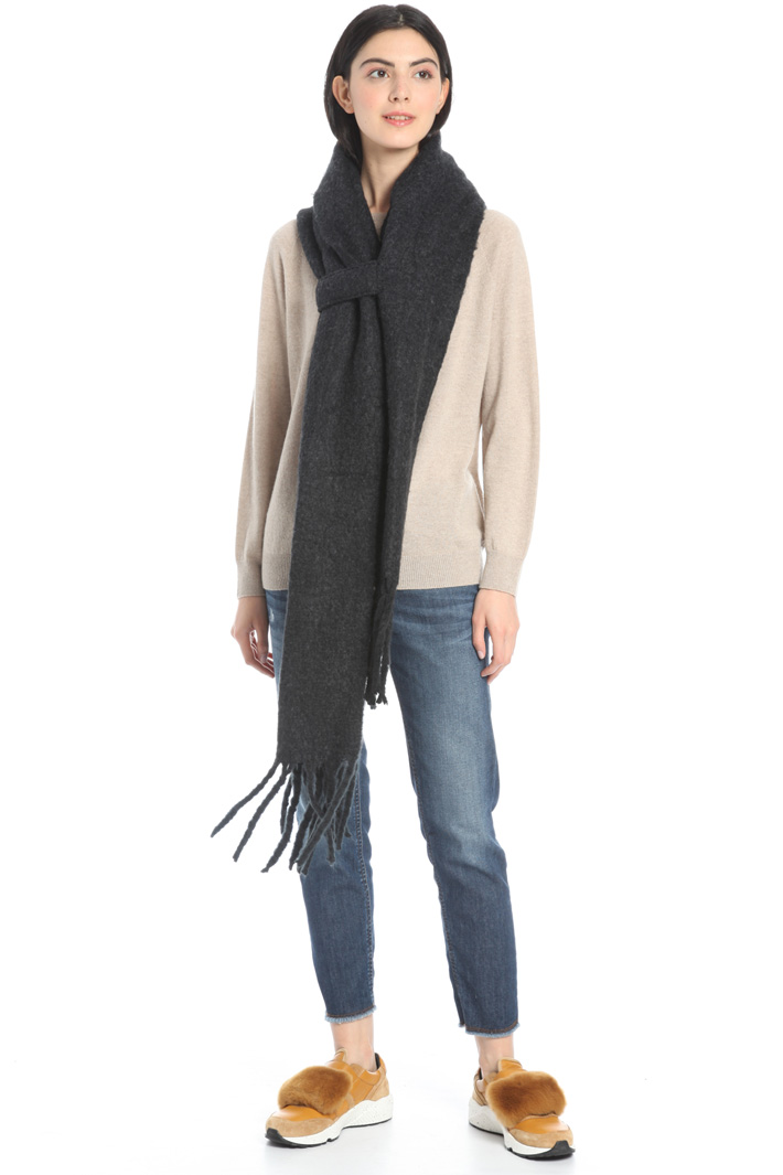 Fringed scarf Intrend Fringed scarf Intrend
