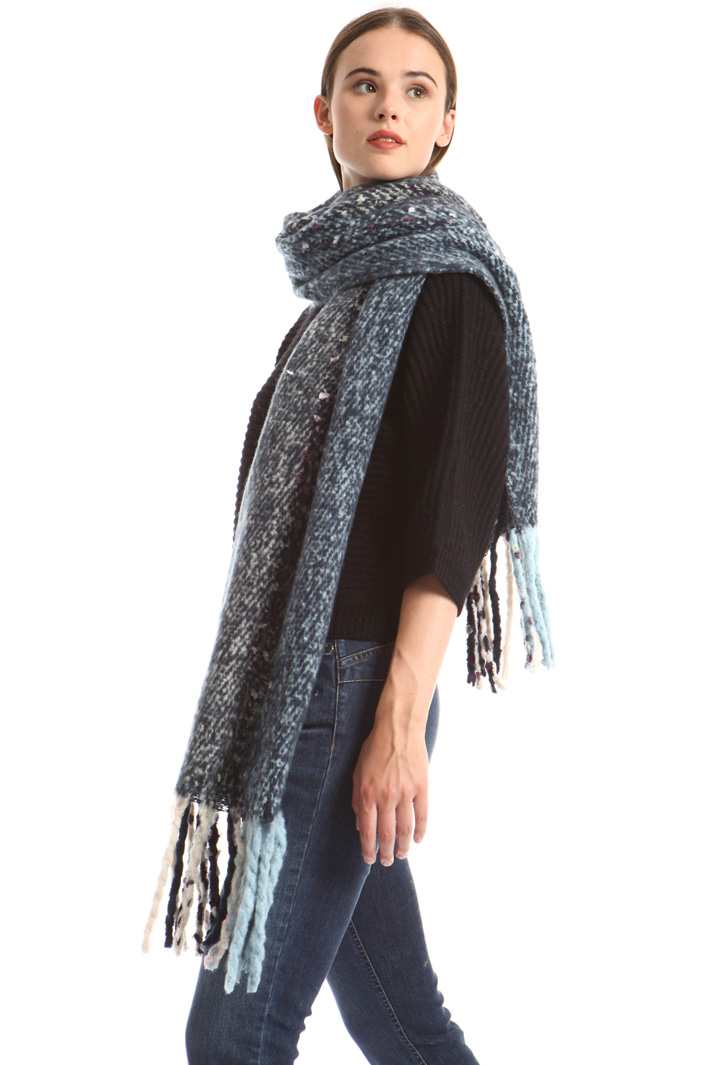 Fringed scarf Intrend Fringed scarf Intrend