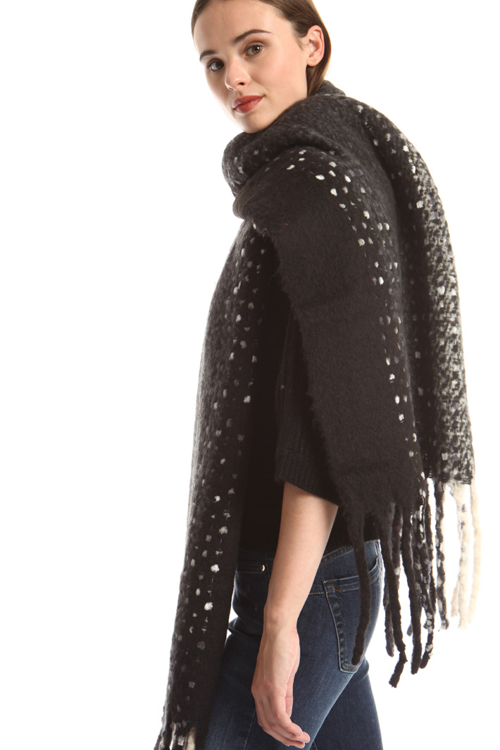 Fringed scarf Intrend Fringed scarf Intrend