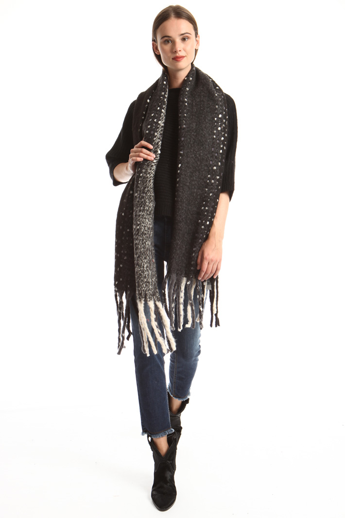 Fringed scarf Intrend Fringed scarf Intrend
