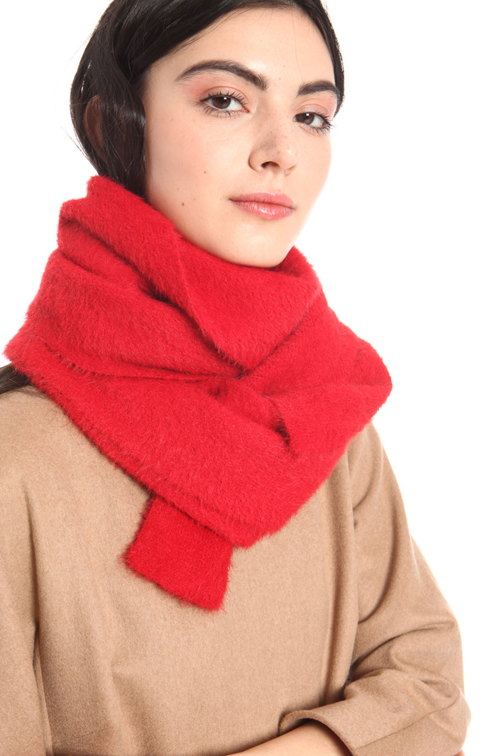 Knitted gauze scarf Intrend Knitted gauze scarf Intrend
