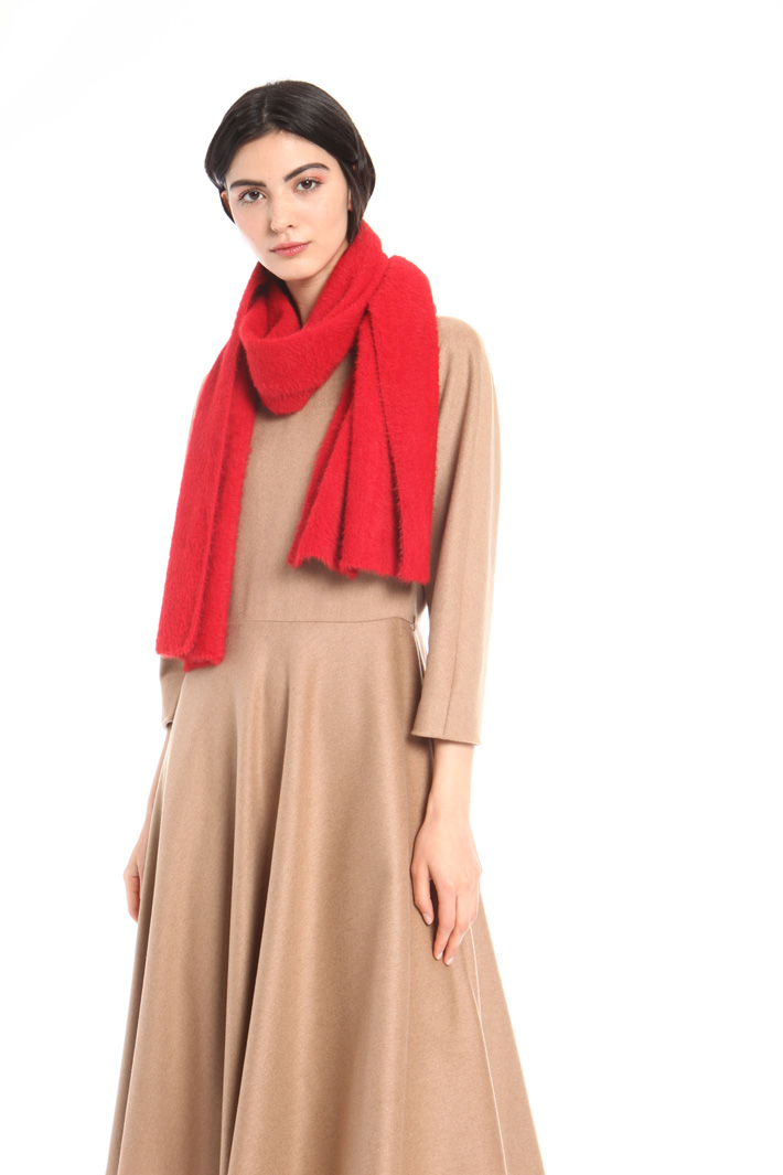 Knitted gauze scarf Intrend Knitted gauze scarf Intrend
