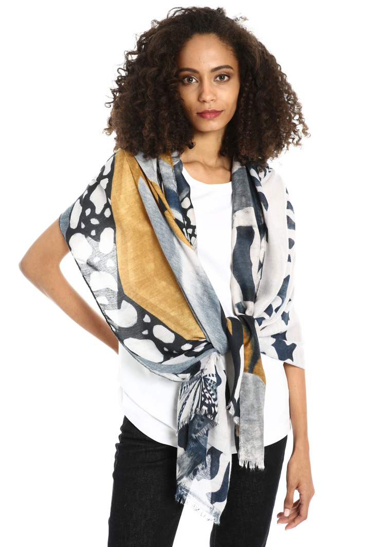Patterned scarf Intrend Patterned scarf Intrend
