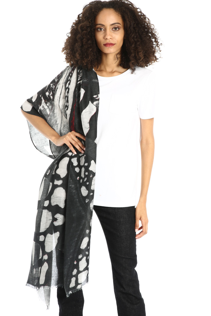 Patterned scarf Intrend Patterned scarf Intrend