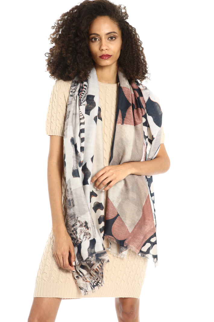 Patterned scarf Intrend Patterned scarf Intrend