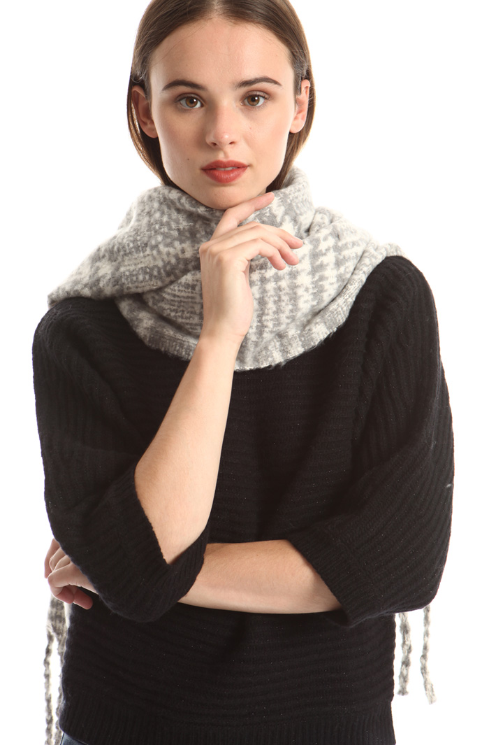 Bouclé scarf Intrend Bouclé scarf Intrend